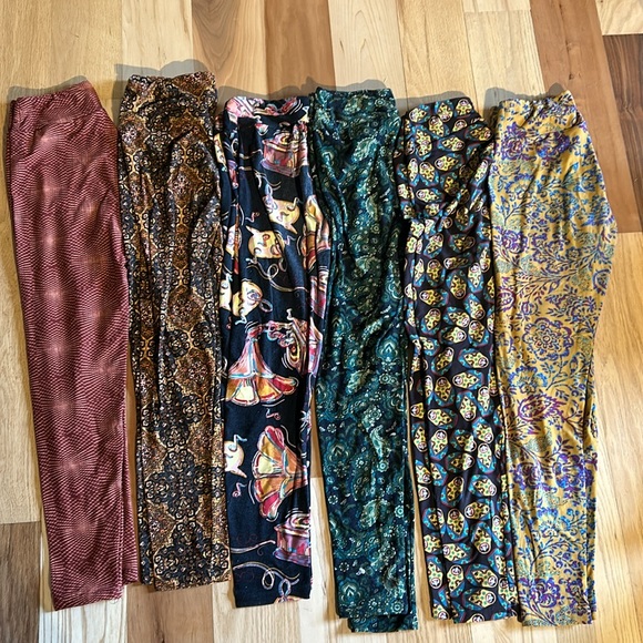 LuLaRoe One Size Legging Lot - 16 Pairs - Picture 6 of 8